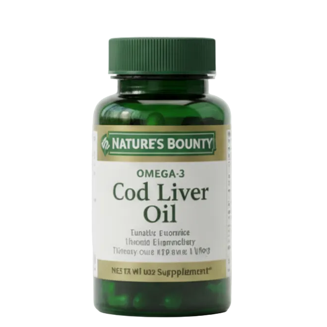Nature's Bounty Cod Liver Oil (100 Softgels)