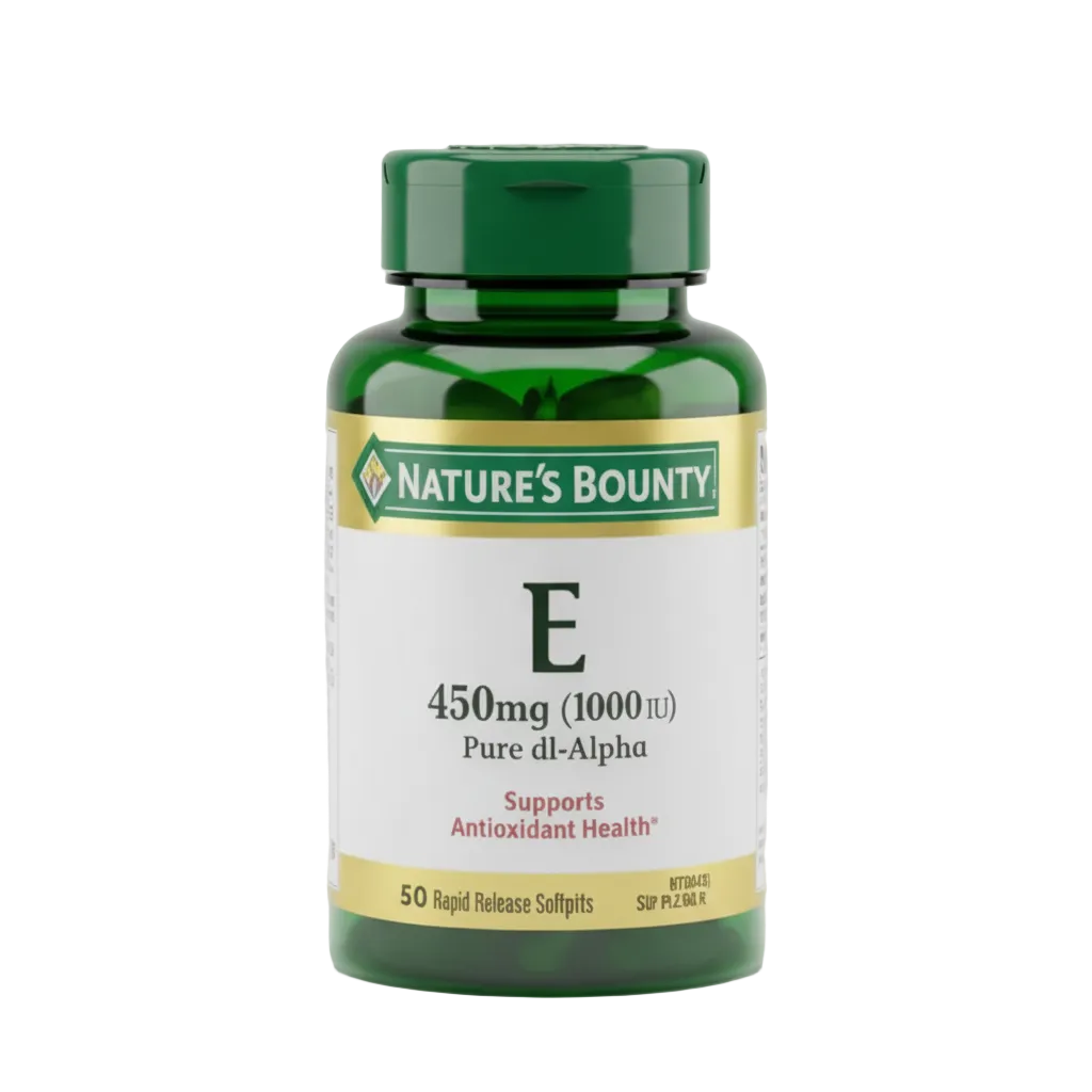 Nature's Bounty Vitamin E 450mg (50 Softgels)