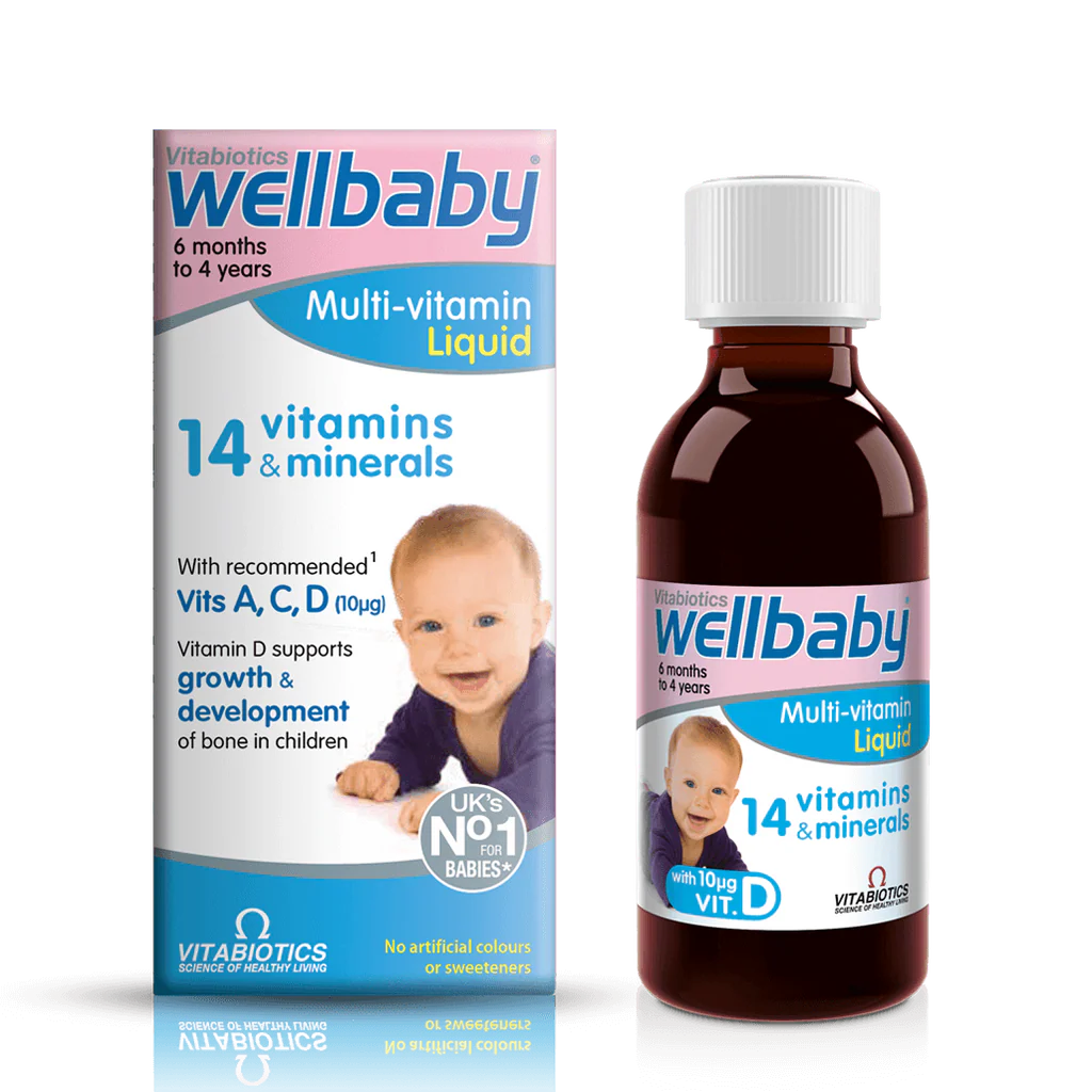 Vitabiotics Wellbaby Multi-Vitamin Liquid (150ml)