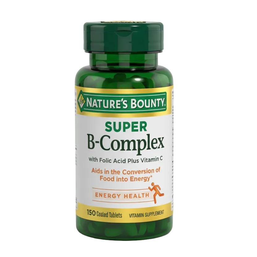 Nature's Bounty Super B-Complex with Vitamin C (150 Coated Tablets)
