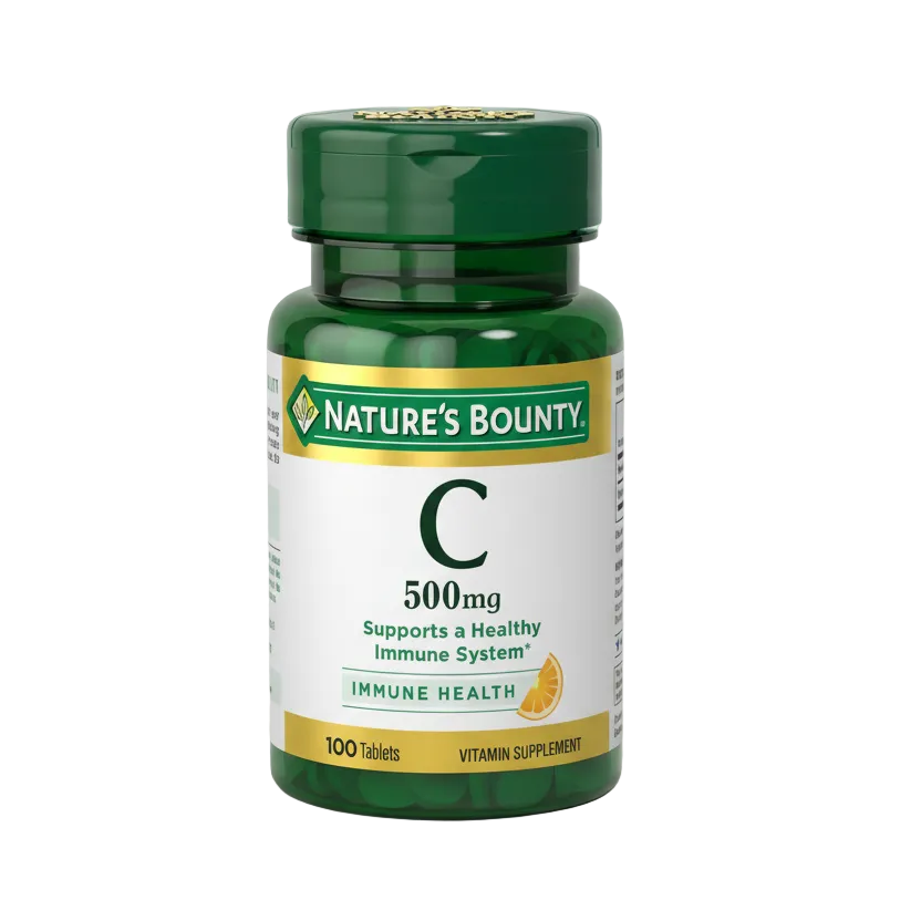 Nature's Bounty Vitamin C 500mg (100 Tablets)