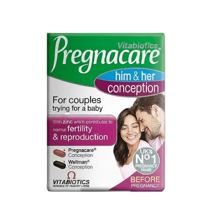 Vitabiotics Pregnacare Him & Her Conception Dual Pack (60 Tablets)