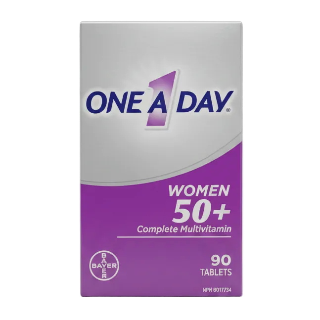 One A Day Women's 50+ Complete Multivitamin (90 Tablets)