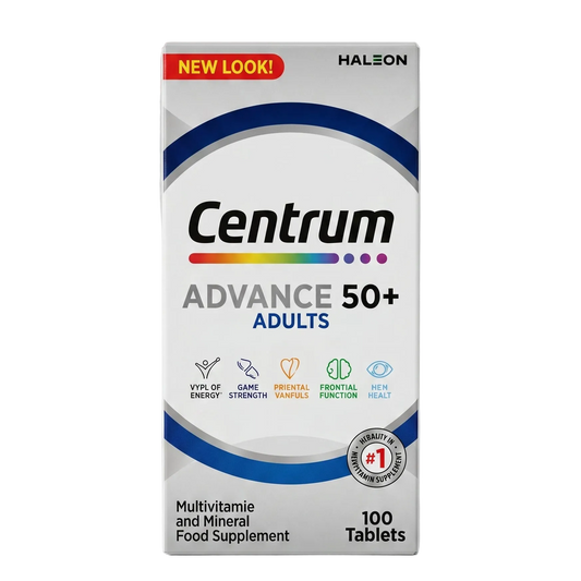 Centrum Advance 50+ Adults Daily Multivitamin | Healthy Aging Support (100 Tablets)