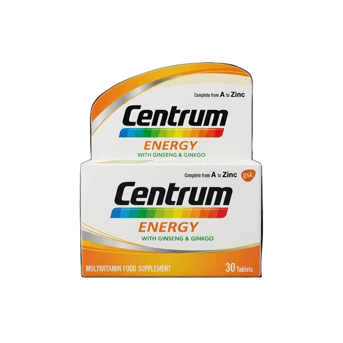 Centrum Energy with Ginseng & Ginkgo Multivitamin (30 Tablets) | Active Vitality