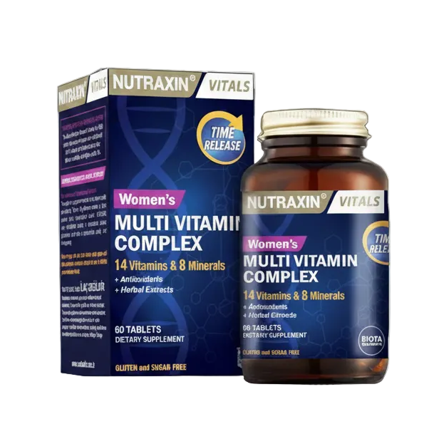 Nutraxin Vitals Women's Multi Vitamin Complex (60 Tablets)
