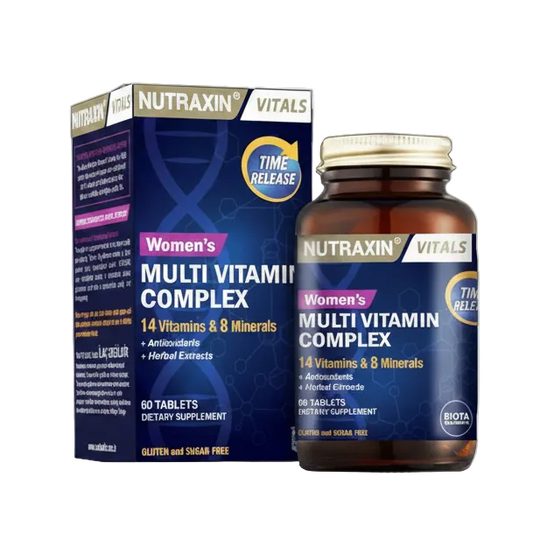 Nutraxin Vitals Women's Multi Vitamin Complex (60 Tablets)