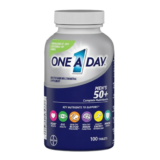 One A Day Men's 50+ Complete Multivitamin (100 Tablets)