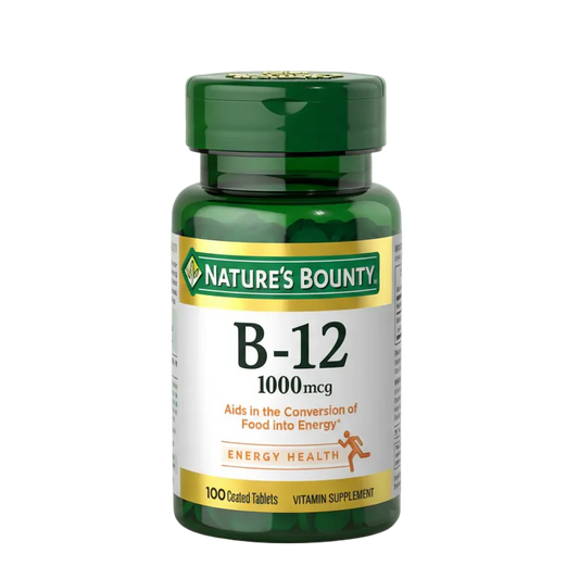Nature's Bounty Vitamin B-12 1000mcg (100 Coated Tablets)