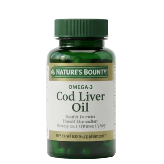 Nature's Bounty Cod Liver Oil (100 Softgels)