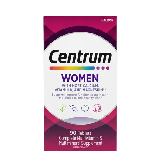 Centrum Women Complete Daily Multivitamin & Multimineral (90 Tablets)