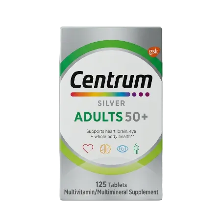 Centrum Silver Adults 50+ Complete Daily Multivitamin (125 Tablets)