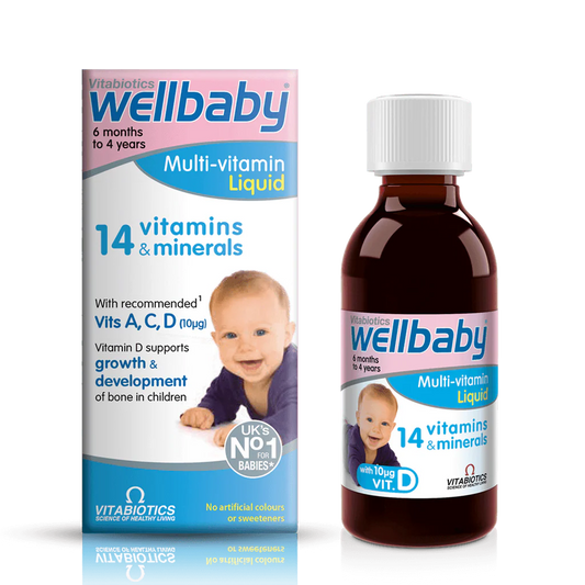Vitabiotics Wellbaby Multi-Vitamin Liquid (150ml)