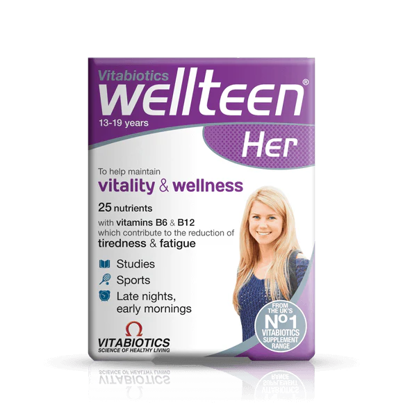 Vitabiotics Wellteen Her Tablets (30 Count)