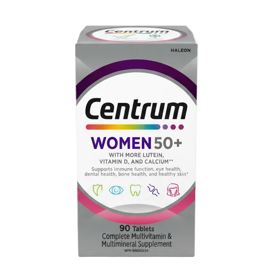 Centrum Women 50+ Complete Daily Multivitamin & Multimineral (90 Tablets)
