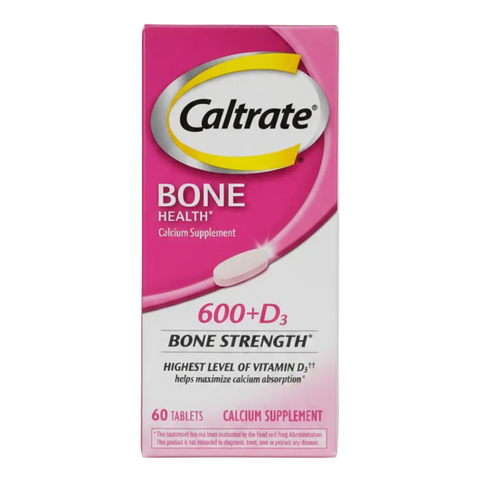 Caltrate 600+D3 Bone Strength (60 Tablets)