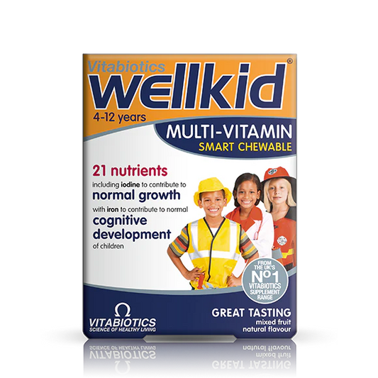 Vitabiotics Wellkid Multi-Vitamin Smart Chewable Tablets (30 Count)