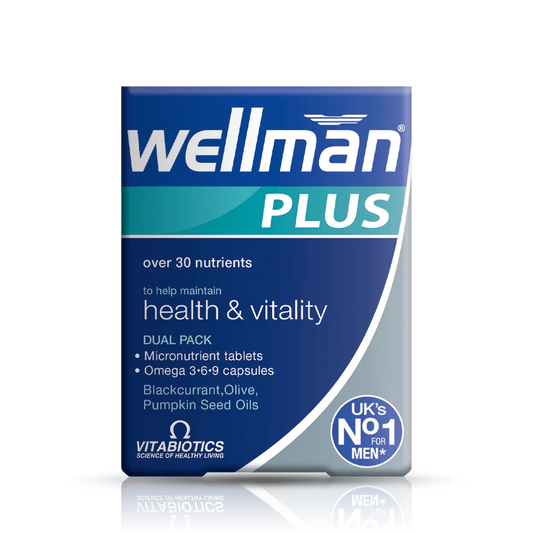 Vitabiotics Wellman Plus Omega 3·6·9 (56 Count Dual Pack)