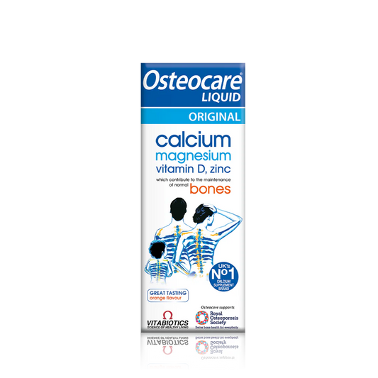 Vitabiotics Osteocare Liquid - Calcium, Magnesium, Vitamin D & Zinc (200ml)