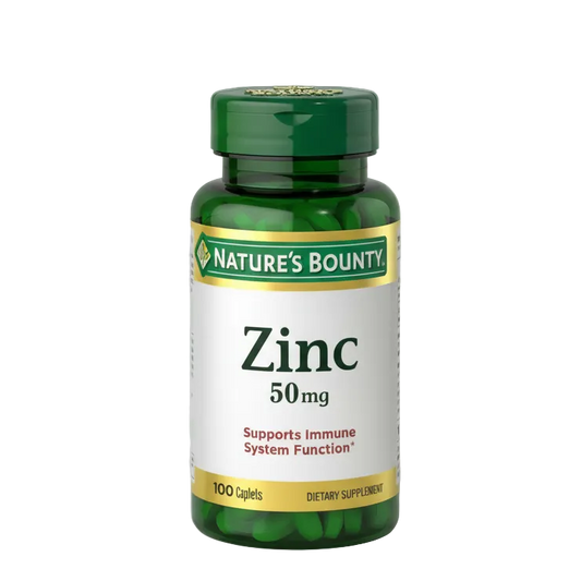 Nature's Bounty Zinc 50mg (100 Caplets)