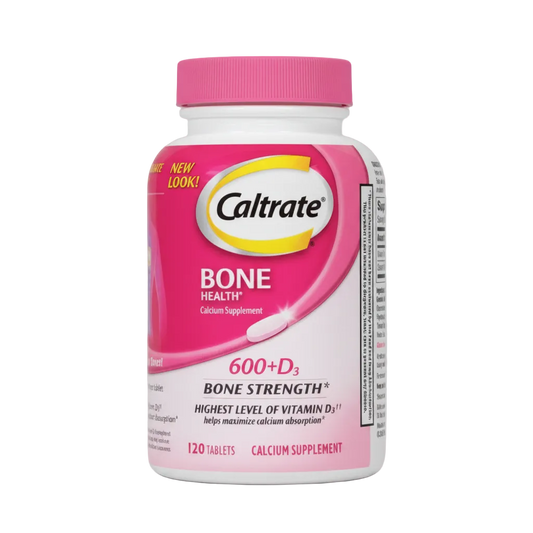 Caltrate 600+D3 Bone Strength (120 Tablets)
