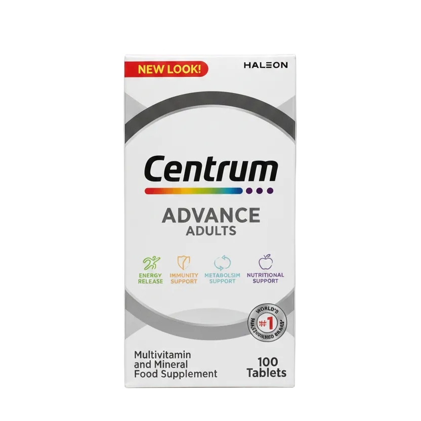 Centrum Advance Adults Multivitamin (100 Tablets)