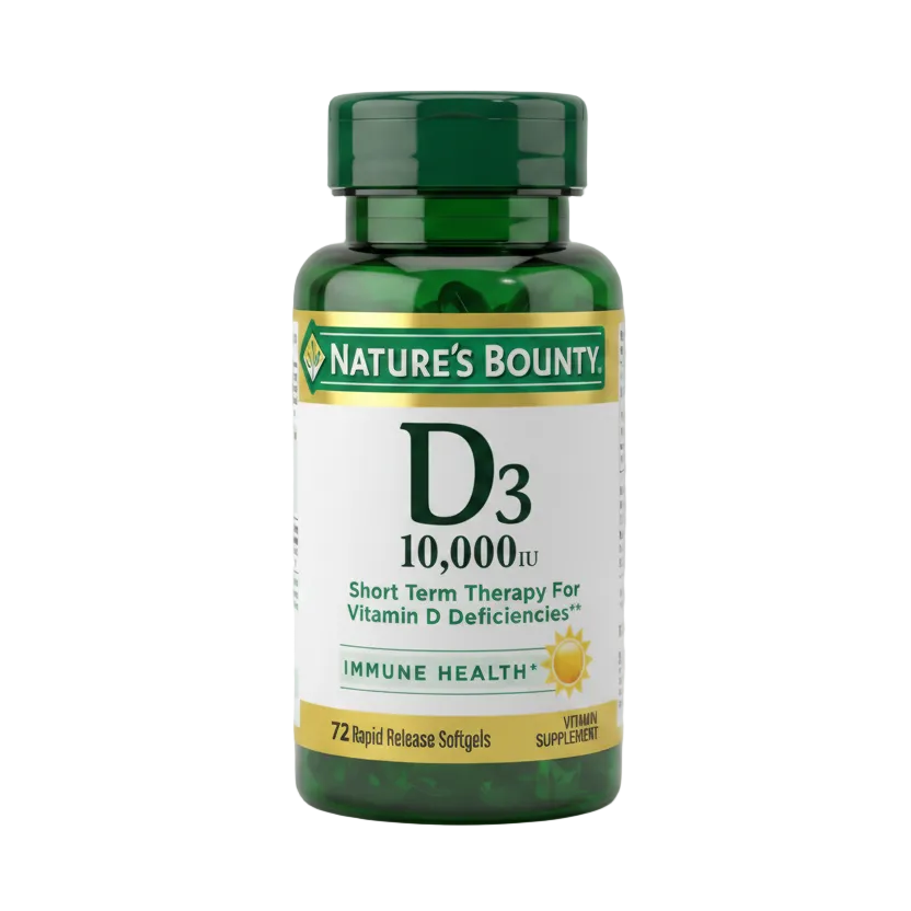 Nature's Bounty Vitamin D3 10,000 IU (72 Rapid Release Softgels)