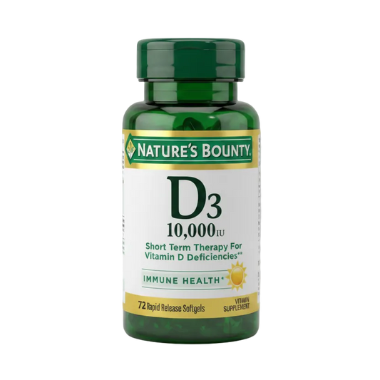 Nature's Bounty Vitamin D3 10,000 IU (72 Rapid Release Softgels)