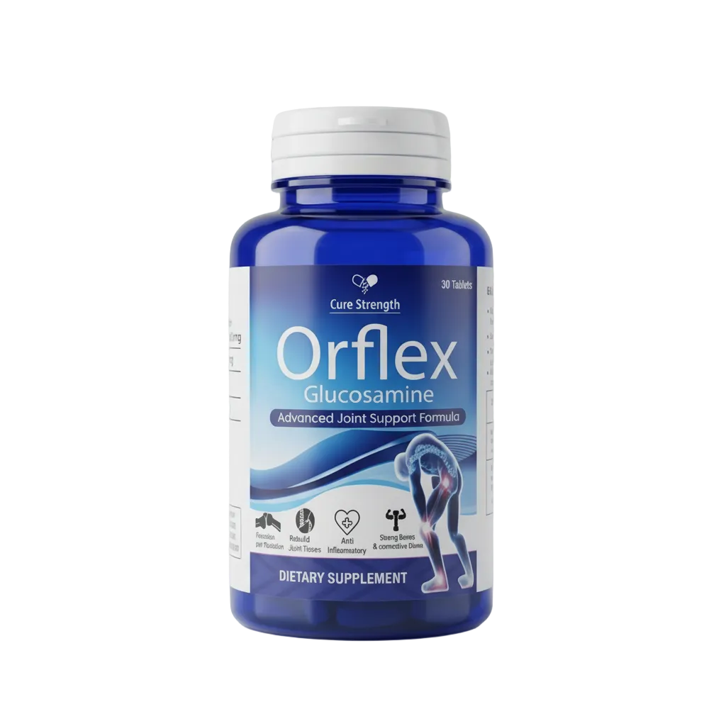Cure Strength Orflex Glucosamine advanced joint support formula 30 tablets