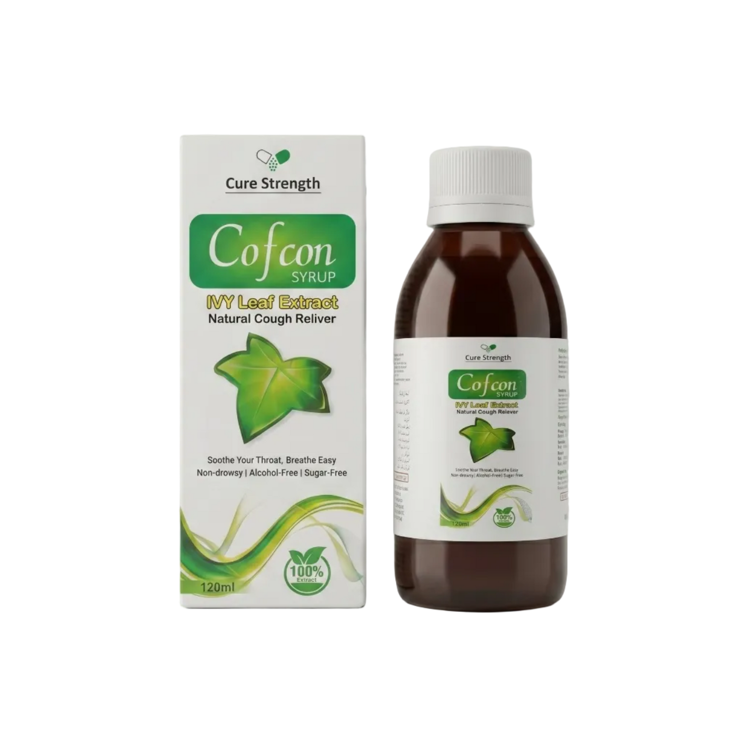 Cofcon Syrup – IVY Leaf Extract Natural Cough Reliever